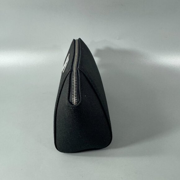 NEW GIVENCHY Parfums Black Makeup Bag Beauty Pouch - Picture 3 of 15